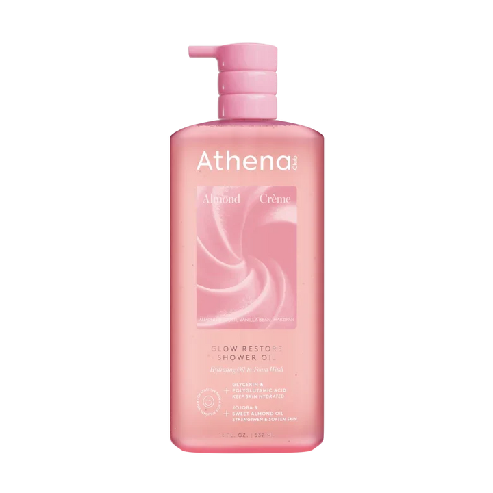 Glow Restore Shower Oil S4 Almond Crème