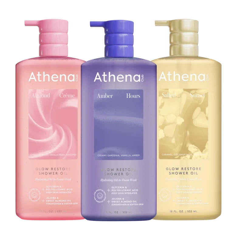 Glow Restore Shower Oil Trio D5